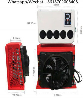 53*20*40cm 42A 24 Volt Rooftop Air Conditioner POE68 Oil