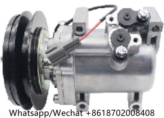 Vehicle AC Compressor for Komatsu Excavator  OEM 447220-4053 447220-4781 20Y-979-6120 20Y-979-6121  1B 152MM