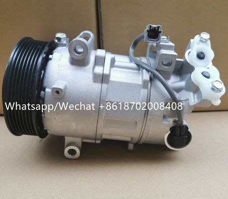 6SEL14C Auto Ac Compressor for  Megane  OEM : 8200956574 / 447150-0010  7PK 12V 122MM